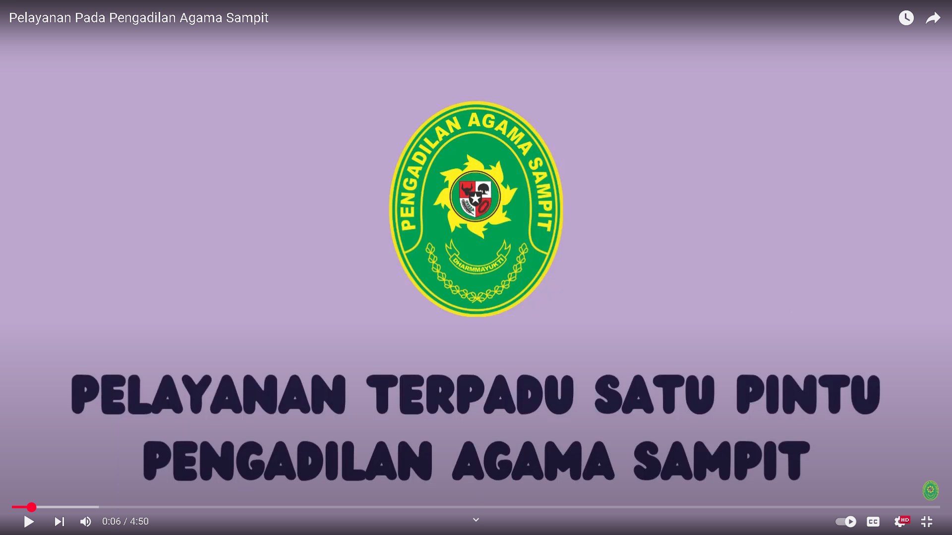 PELAYANAN PA SAMPIT