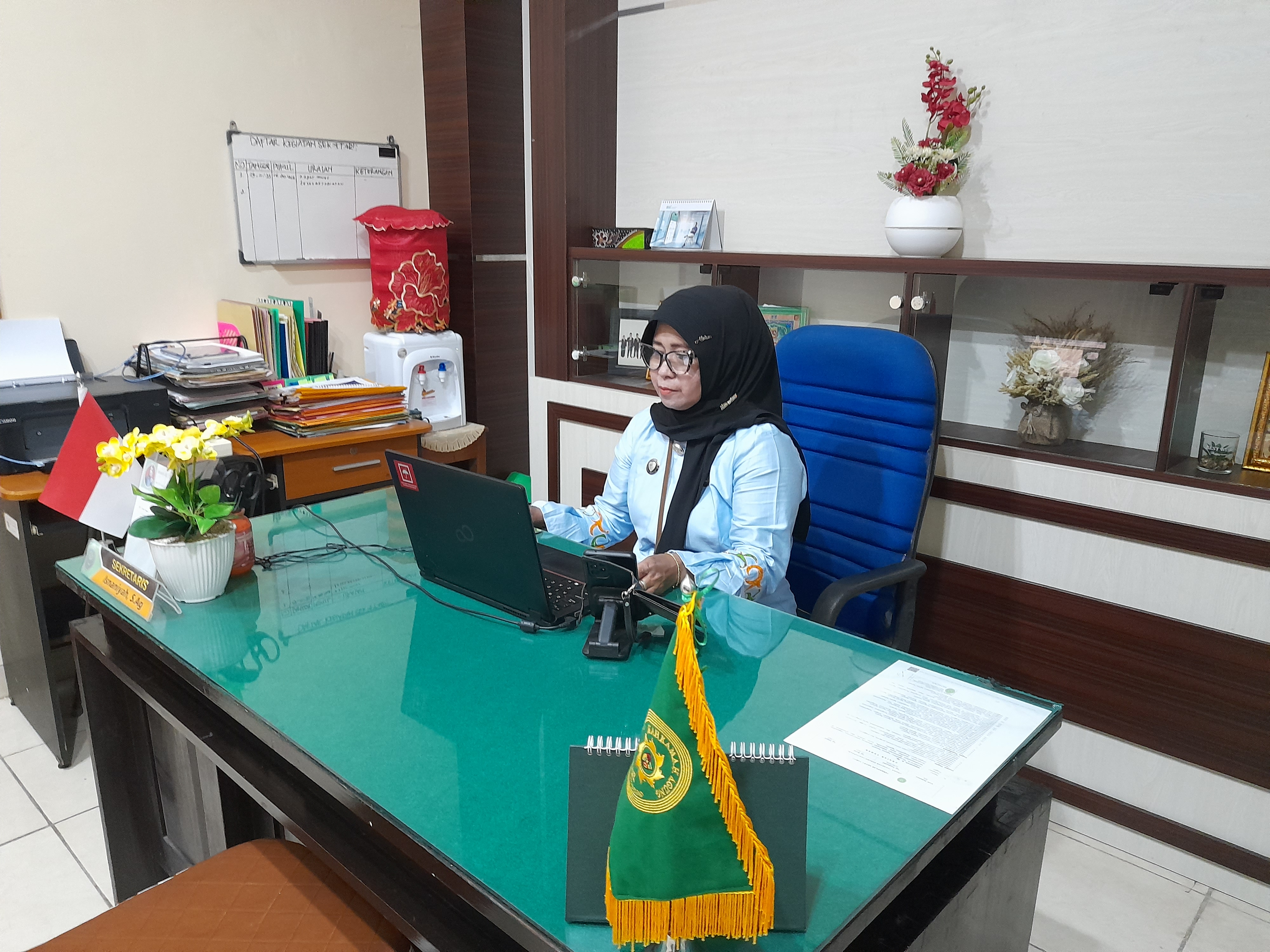 737. Sekretaris PA Sampit Kelas IB Ikuti Sharing Session BKN Series 36  “Membangun Personal Branding ASN”