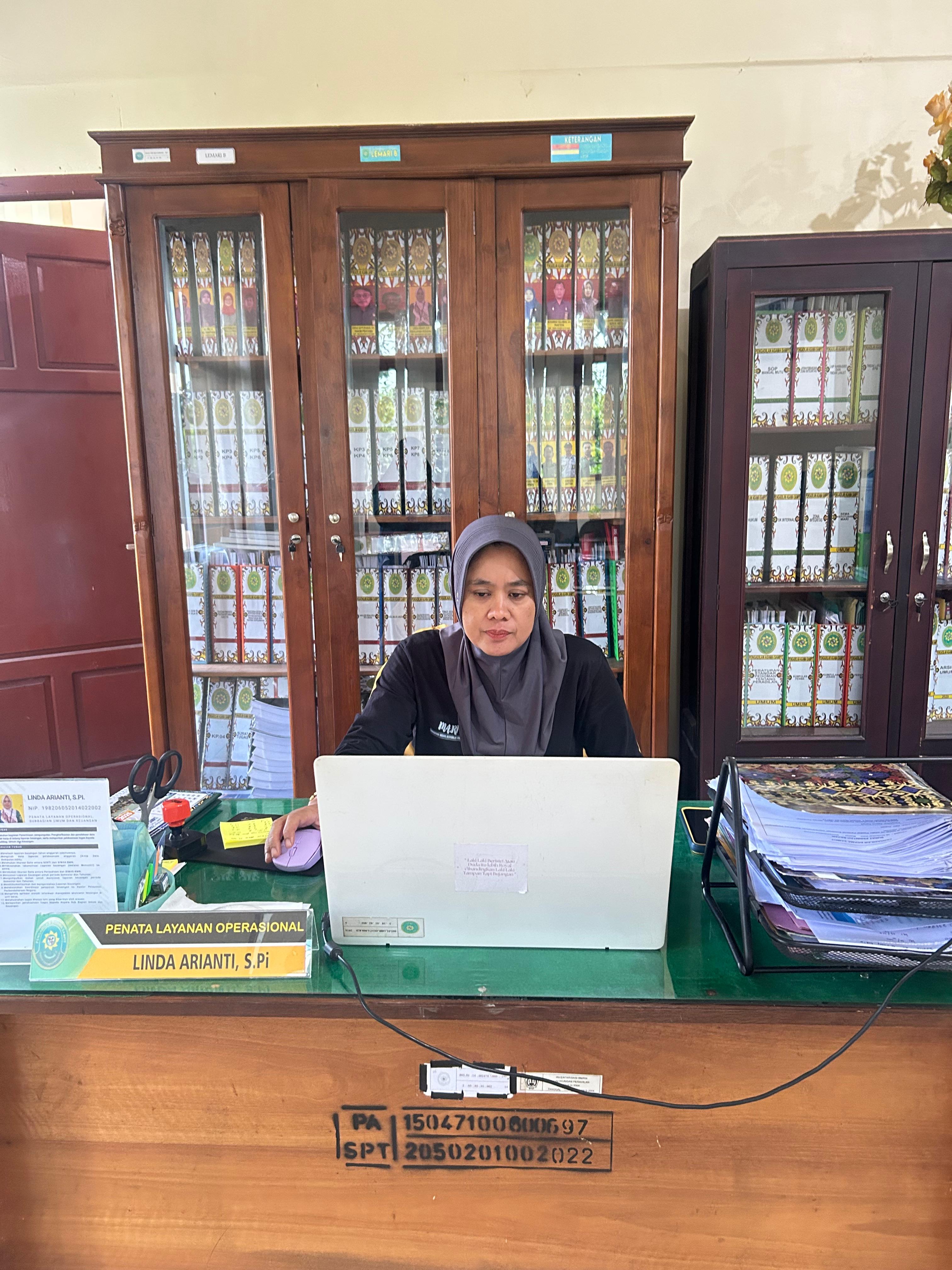 738. Penata Layanan Operasional PA Sampit Kelas IB Ikuti Pelatihan Kompetensi PBJP Level 1